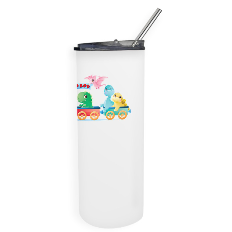 Wido Dino Bod Baby Dinosaurs On Train. Tank Top Skinny Tumbler | Artistshot