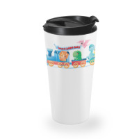 Wido Dino Bod Baby Dinosaurs On Train. Tank Top Travel Mug | Artistshot