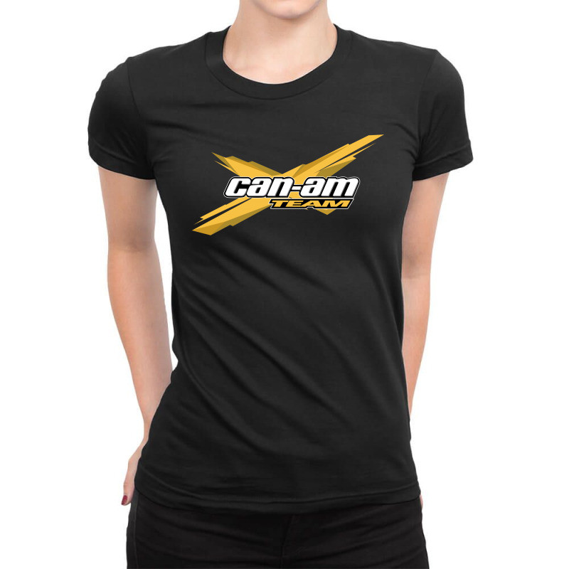 Can Am Team Ladies Fitted T-Shirt by Yesairish | Artistshot