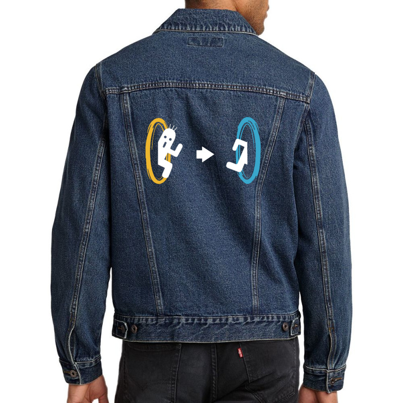 Final Portal Men Denim Jacket by BLACKSTONE | Artistshot