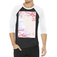 Flower Market Beautiful Fresh And Beautiful Peach 3/4 Sleeve Shirt | Artistshot