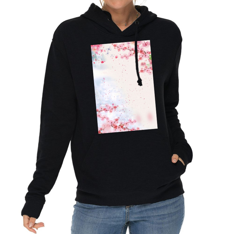 Flower Market Beautiful Fresh And Beautiful Peach Lightweight Hoodie by annaponder | Artistshot