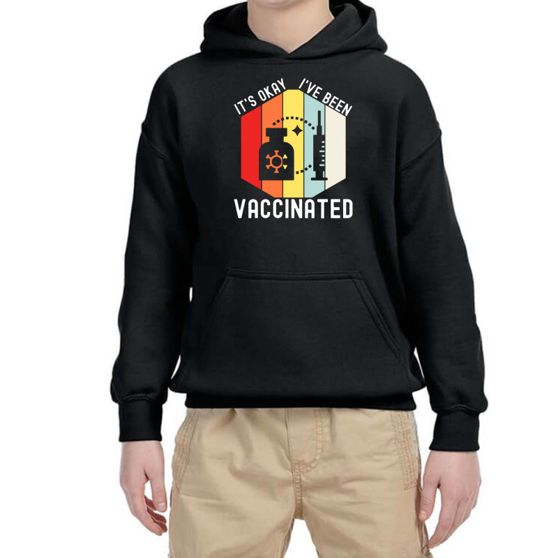 Vaccinated Vaccine Pro Vaccination Immunization Youth Hoodie by lapilune | Artistshot