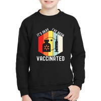 Vaccinated Vaccine Pro Vaccination Immunization Youth Sweatshirt | Artistshot