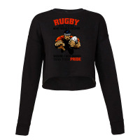 Football Rugbyteam Football Players Sport Lover Apparel 82 Cropped Sweater | Artistshot