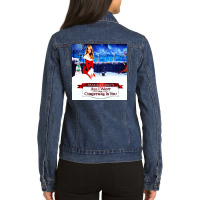 All I Want For Christmas Is You Ladies Denim Jacket | Artistshot