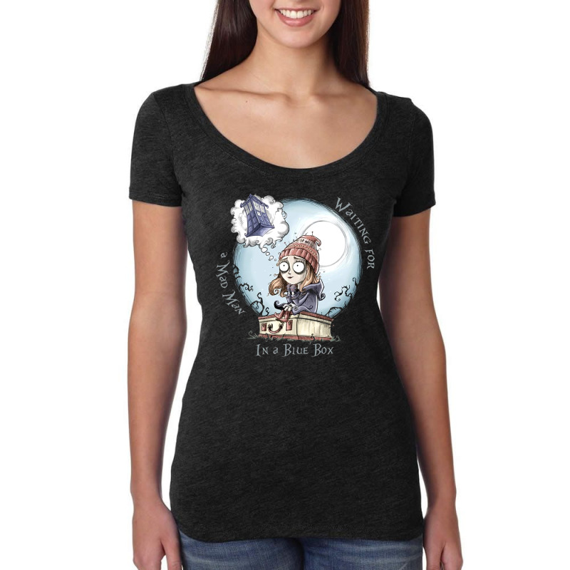 The Girl Who Waited Women's Triblend Scoop T-shirt by renkuz | Artistshot