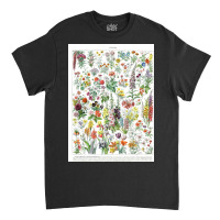 Flower Market Vintage Annual  Print Botanical Classic T-shirt | Artistshot