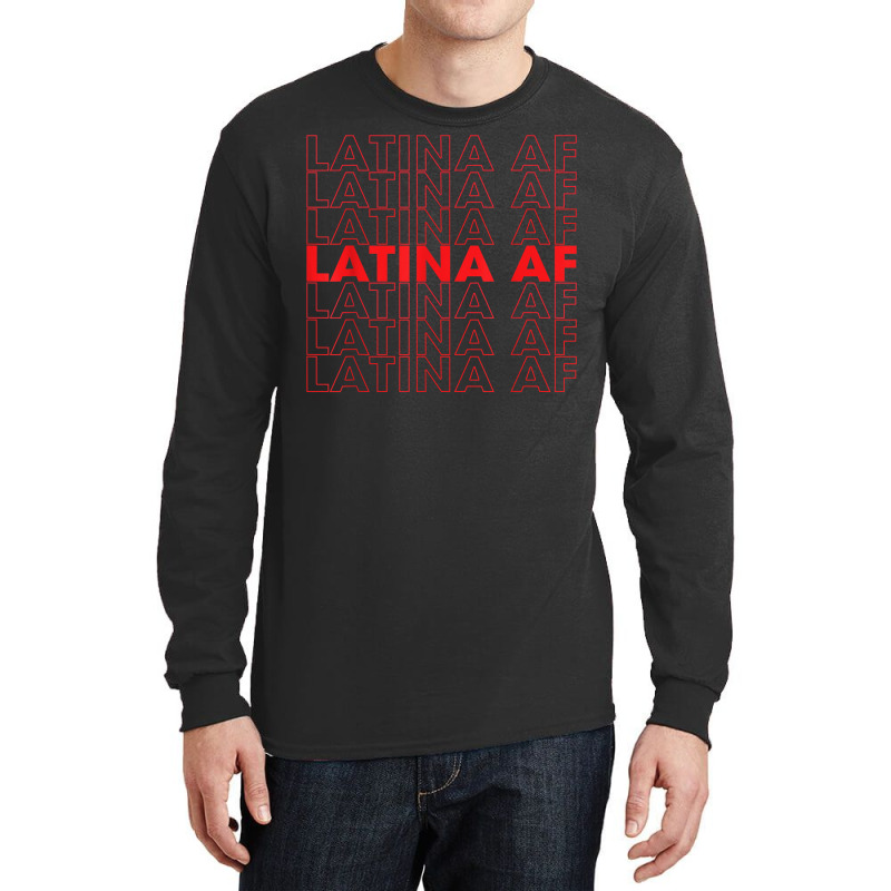 Funny Latina Shirt, Latina Pride Gift For Women & Latin Girl T Shirt Long Sleeve Shirts by husserllpr | Artistshot