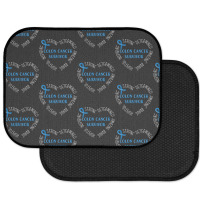 Colon Cancer T  Shirt Colon Cancer Survivor T  Shirt Rear Car Mat | Artistshot