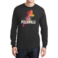 Troy Polamalu Silhouette Long Sleeve Shirts | Artistshot