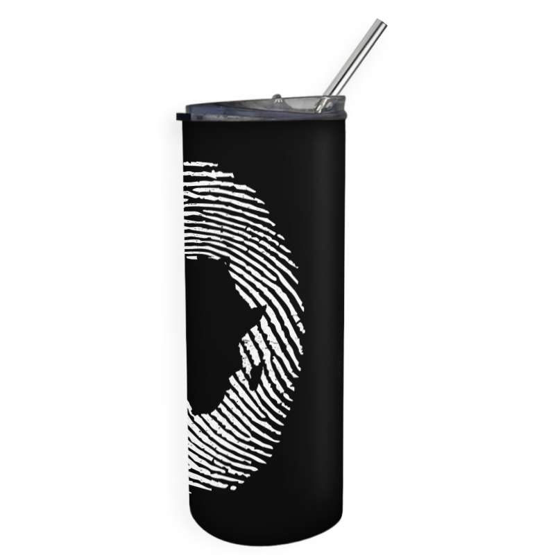 Black History Month African  Africa Fingerprint Skinny Tumbler by bakien89 | Artistshot