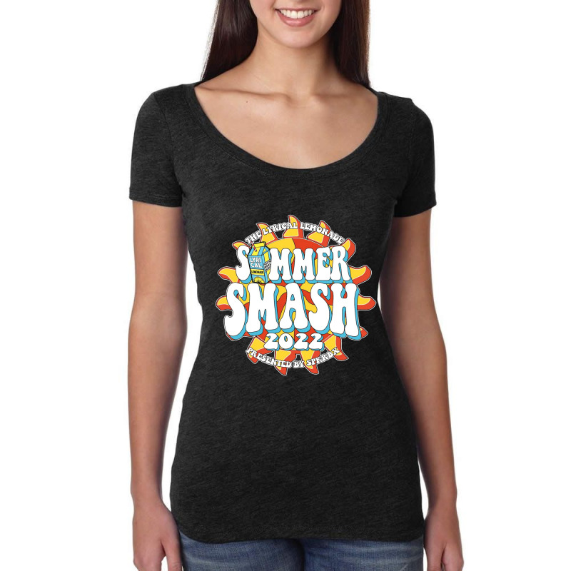 Summer Smash Women's Triblend Scoop T-shirt by irhamivon880814 | Artistshot