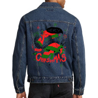 All I Want For Christmas Is You Jesus Men Denim Jacket | Artistshot