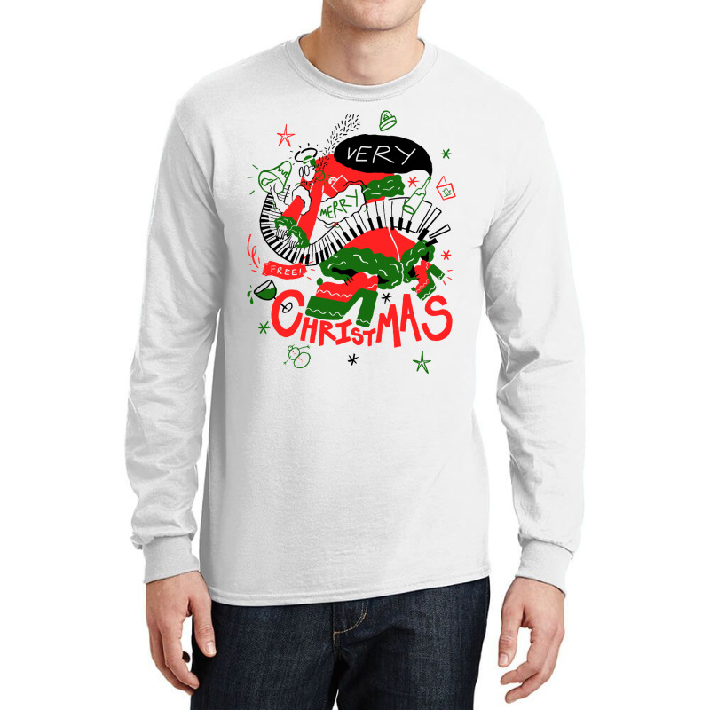 All I Want For Christmas Is You Jesus Long Sleeve Shirts by ABudiPranoto | Artistshot