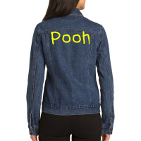 Nickname Pooh Shirt First Given Name Family Halloween T Shirt Ladies Denim Jacket | Artistshot