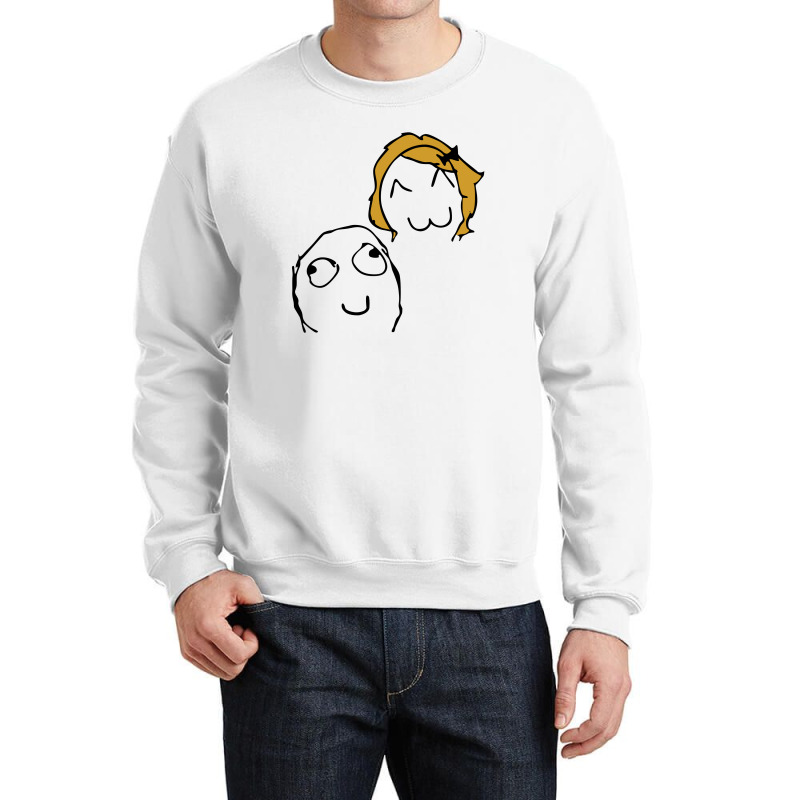 Derp Derpina Crewneck Sweatshirt by Kizaide | Artistshot