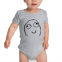 Derp Derpina Line Art Baby Bodysuit | Artistshot