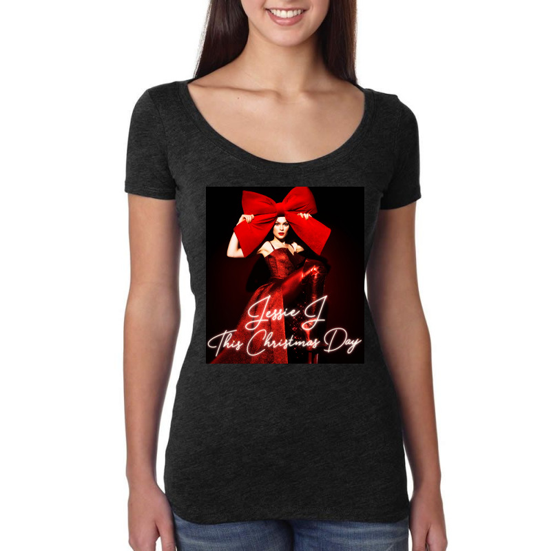 All I Want For Christmas Is You Women's Triblend Scoop T-shirt by ABudiPranoto | Artistshot