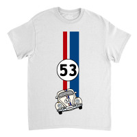 Herbie Vintage Look 53 Car Race Number Classic T-shirt | Artistshot