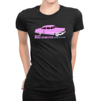 Bruce Springsteen Pink Ladies Fitted T-shirt | Artistshot