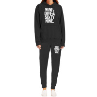 Wine Dine And 69 Sixtynine Funny Hoodie & Jogger Set | Artistshot