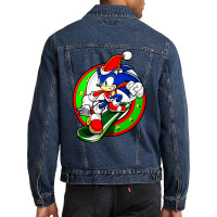 All I Want For Christmas Is You Men Denim Jacket | Artistshot