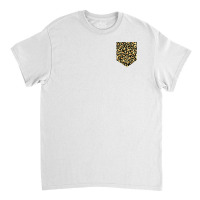 Cheetah Print Pocket Classic T-shirt | Artistshot