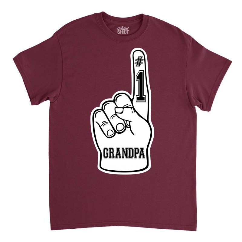 Number One Grandpa ( #1 Grandpa ) Classic T-shirt | Artistshot