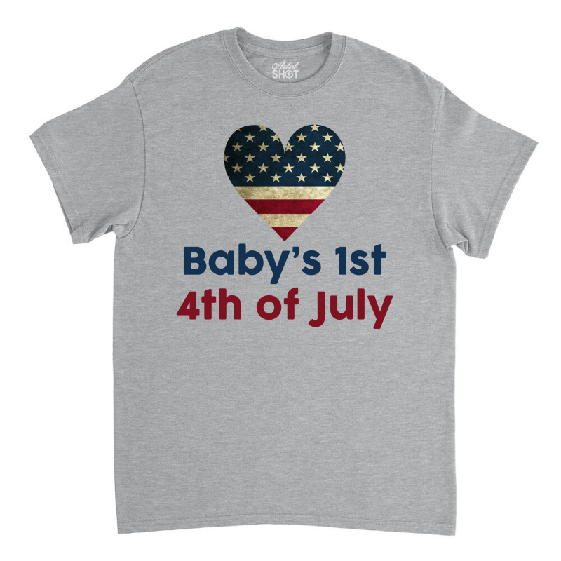 Baby's 1st 4th Of July Classic T-shirt | Artistshot