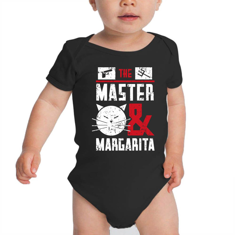 The Master Margarita Dark Background Baby Bodysuit by Banapeth | Artistshot