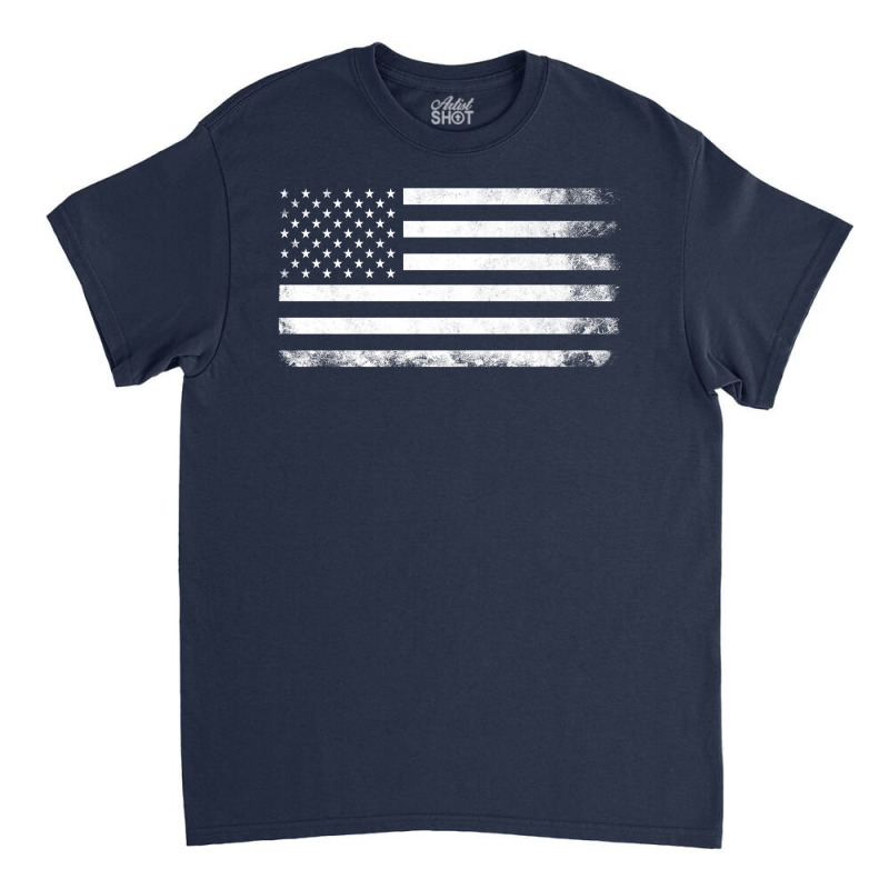 Vintage Usa Flag Classic T-shirt | Artistshot