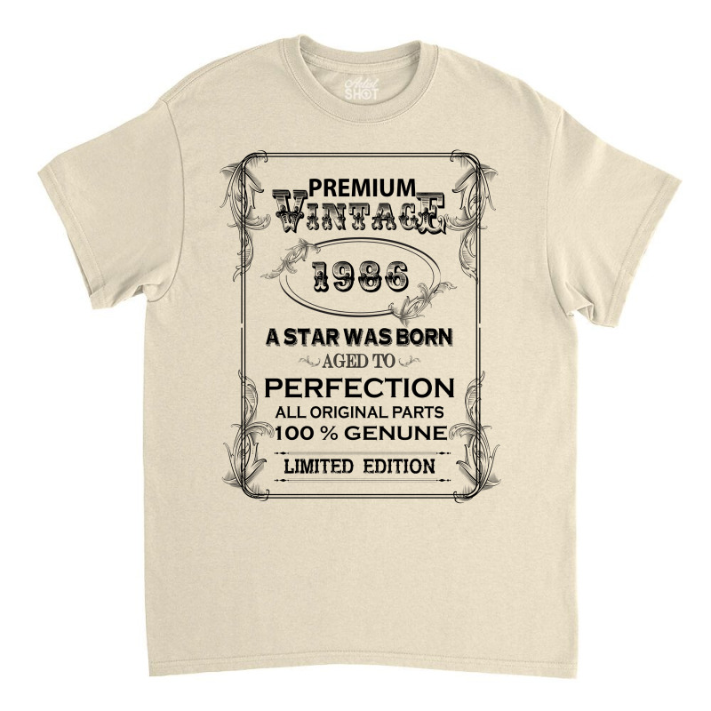 Premium Vintage 1986 Classic T-shirt | Artistshot