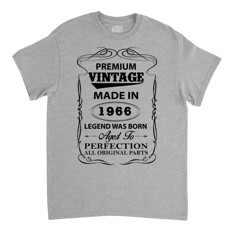 Vintage Legend Was Born 1966 Classic T-shirt | Artistshot