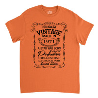 Vintage Made In 1971 Classic T-shirt | Artistshot