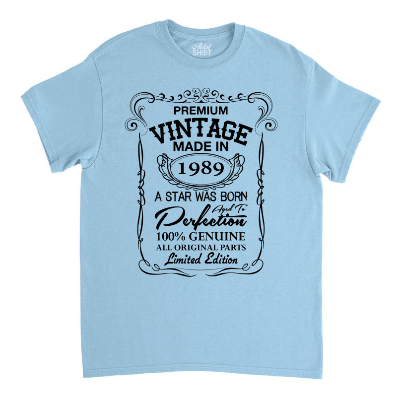 Vintage Made In 1989 Classic T-shirt | Artistshot