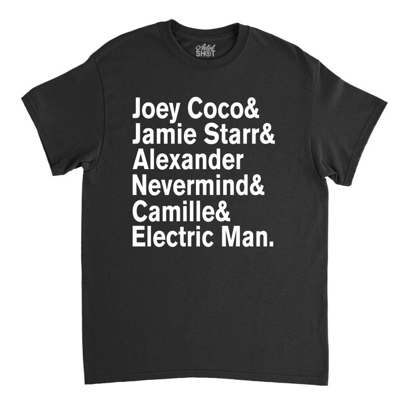 Prince Aliases Joey Coco & Jamie Starr Threads Classic T-shirt | Artistshot