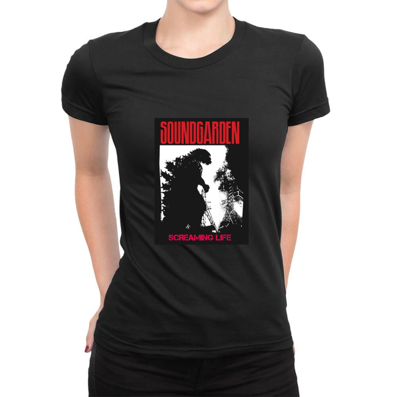 Screaming Life Ladies Fitted T-Shirt by BLACKSTONE | Artistshot