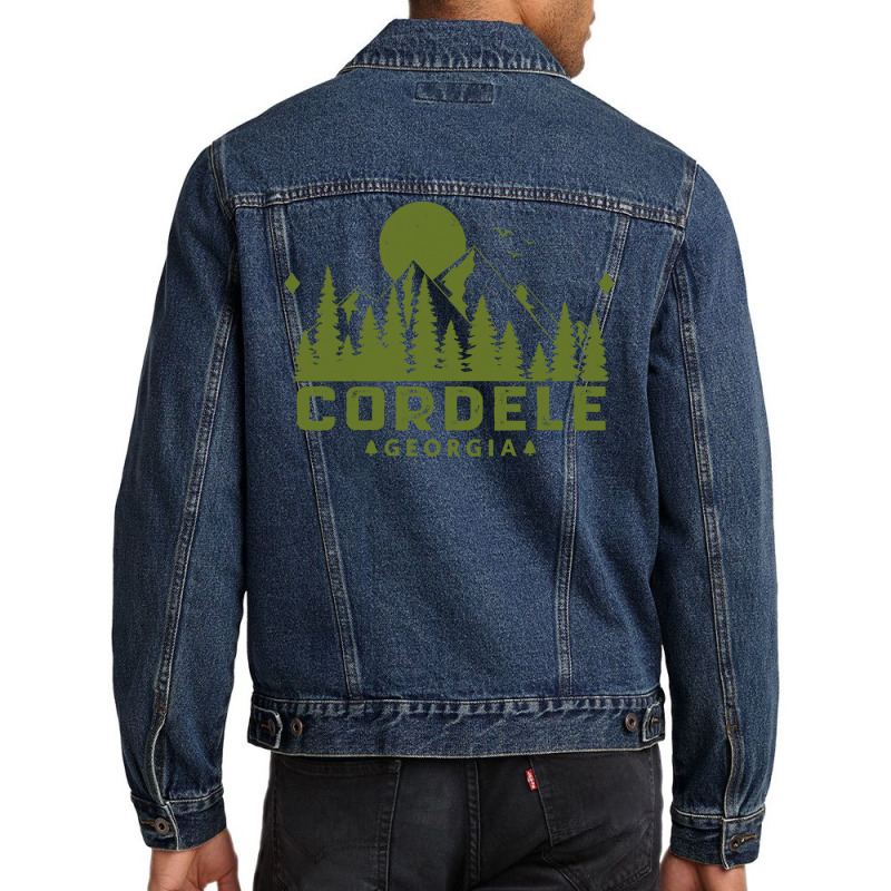 Cordele Georgia Mountain Sight T  Shirt Cordele Georgia Mountain Sight Men Denim Jacket | Artistshot