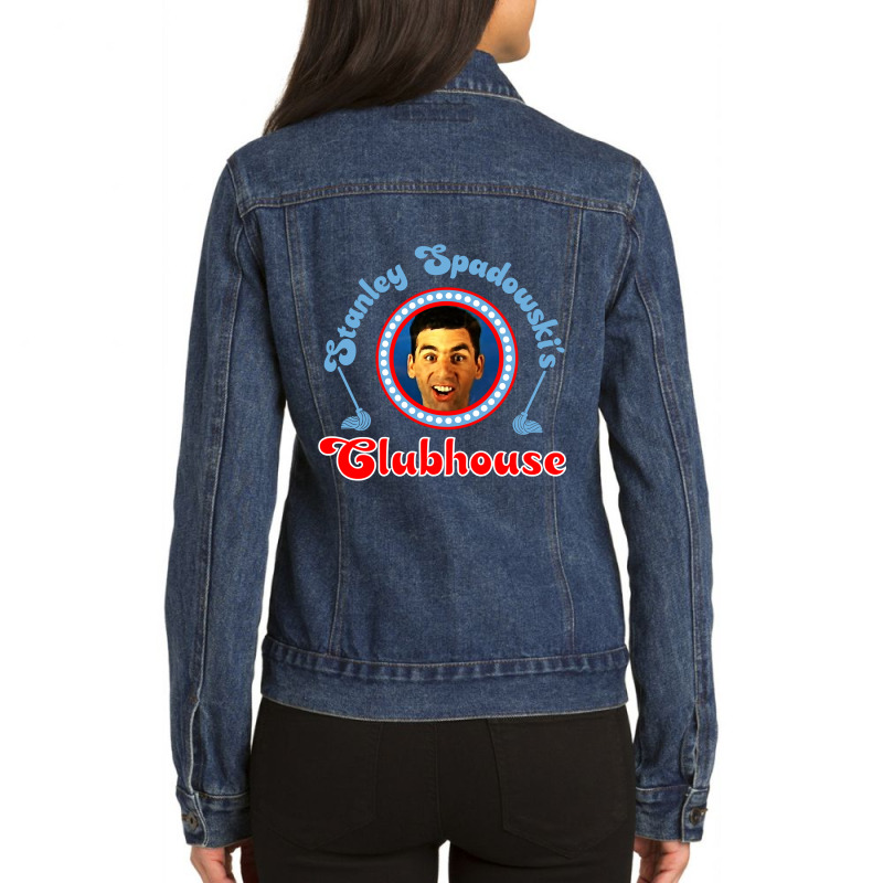 Stanley Clubhouse Lover Gifts Ladies Denim Jacket by ArtistKate | Artistshot