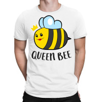 Bee Lover Bees Funny Beekeeping Queen Bee Crown Bee 353 T-shirt | Artistshot