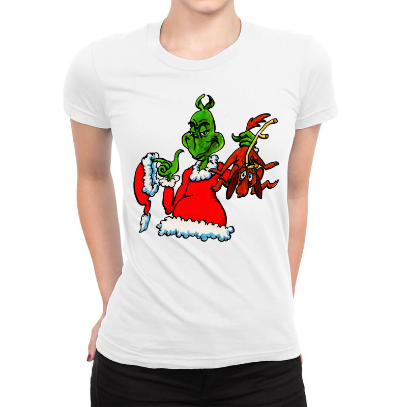 All I Want For Christmas Is You Ladies Fitted T-Shirt by ABudiPranoto | Artistshot