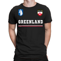 Greenland Sportsoccer Jersey Tee Flag Football Nuuk T Shirt T-shirt | Artistshot