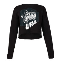 Retro Motorcycle Ural T Shirt   Vintage Sidecar Motorbike T Shirt Cropped Sweater | Artistshot