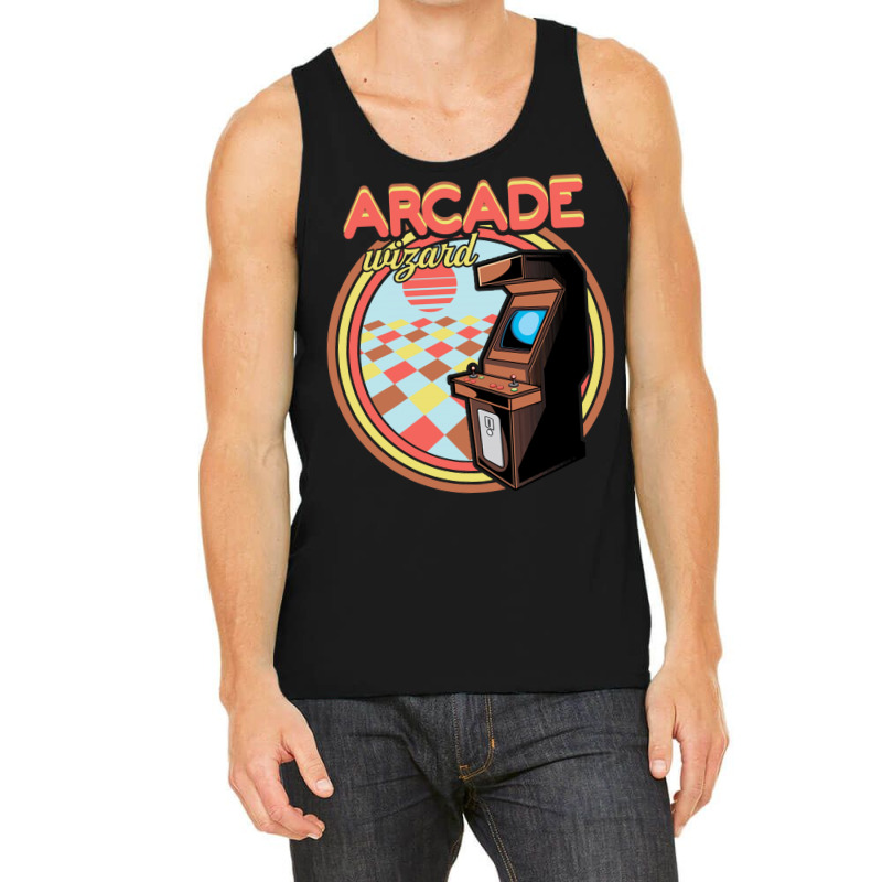 Arcade Wizard For Dark Tank Top by autlu2024 | Artistshot