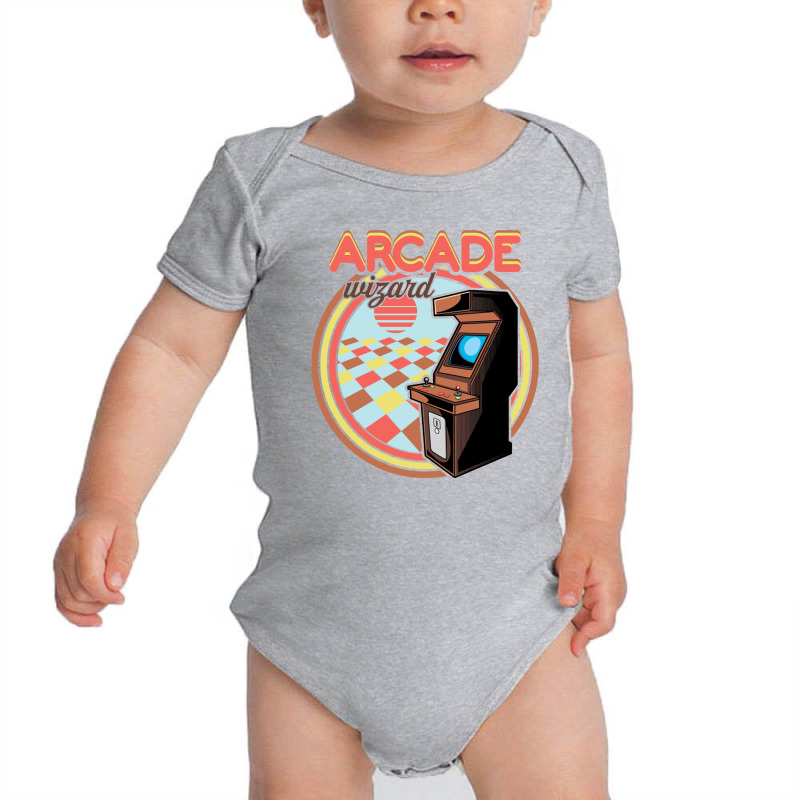 Arcade Wizard Baby Bodysuit by autlu2024 | Artistshot