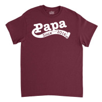 Papa Since 2016 Classic T-shirt | Artistshot