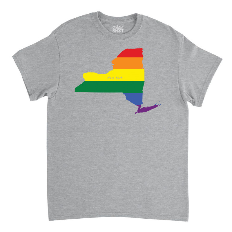 New York Rainbow Flag Classic T-shirt | Artistshot