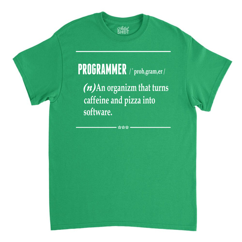 Programmer  Noun Classic T-shirt | Artistshot