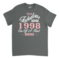 Sassy Fabulous Since 1998 Birthday Gift Classic T-shirt | Artistshot